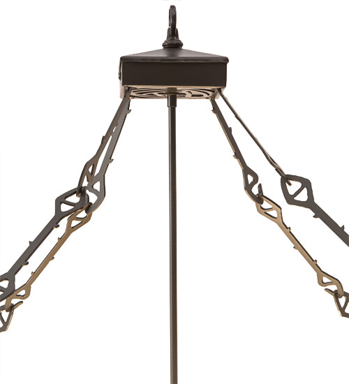 48"Sq Bungalow Rose Inverted Pendant