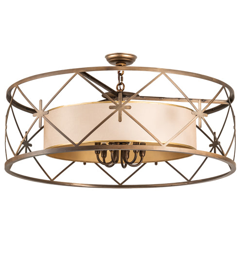 36" Wide Penelope 6 Light Pendant