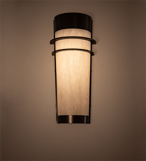 16" Wide Cilindro Cityplace Wall Sconce