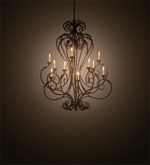 48" Wide Josephine 10 Light Chandelier