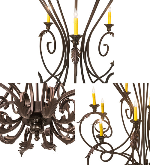 48" Wide Josephine 10 Light Chandelier