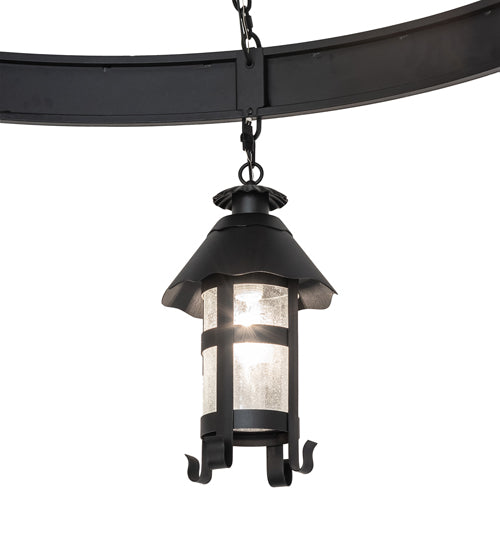 66" Wide Rutland 6 Lantern Chandelier