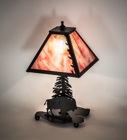 15.5" High Buffalo Accent Lamp