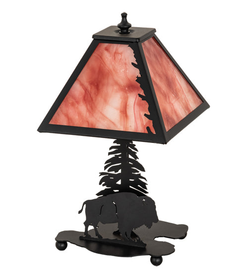 15.5" High Buffalo Accent Lamp