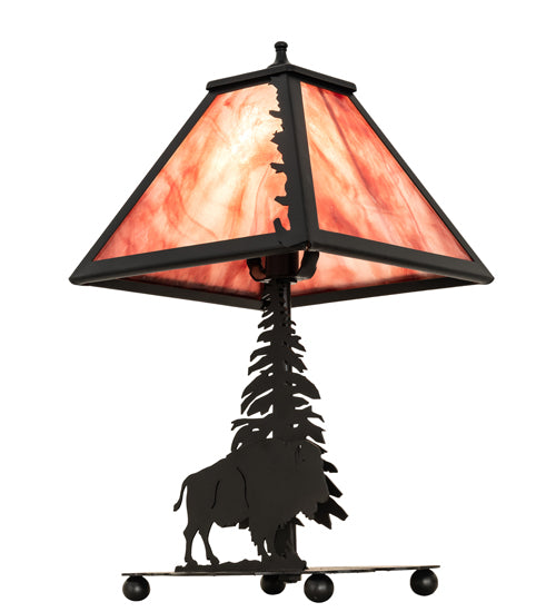 15.5" High Buffalo Accent Lamp