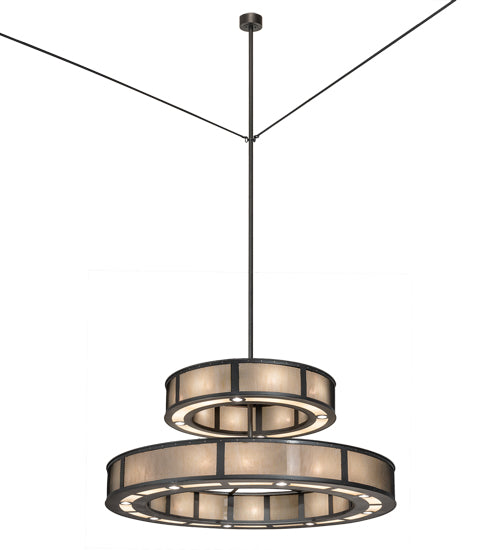 72" Wide Telluride Magic Two Tier Chandelier