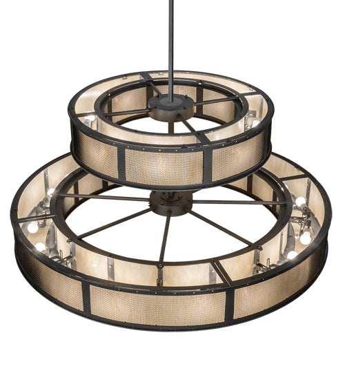 72" Wide Telluride Magic Two Tier Chandelier