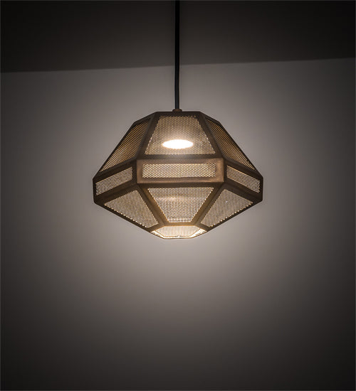 9" Wide Nidos Struttura Mini Pendant