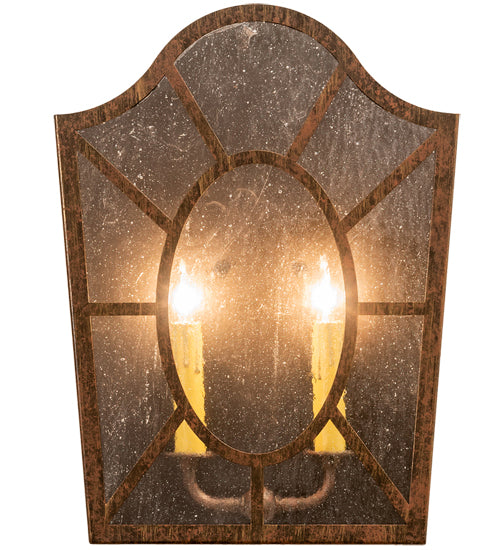 12" Wide Austin 2 Light Wall Sconce