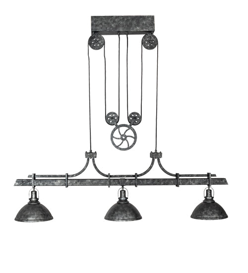 67" Long Melrose Barlett 3 Light Pendant