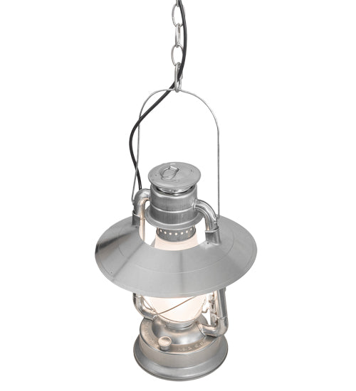 13" Wide Miners Lantern Pendant