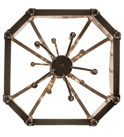 33" Wide Citadel 10 Light Pendant