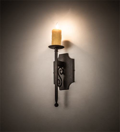 5" Wide Toscano Wall Sconce