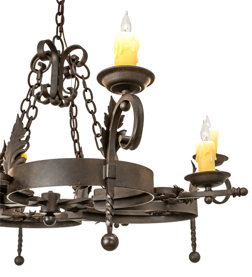 42" Wide Andorra 8 Light Chandelier