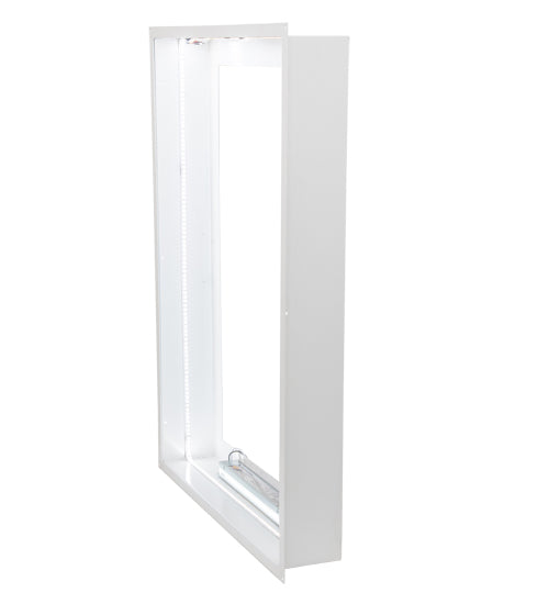 23" Wide X 31" High White LED Backlit Window Box