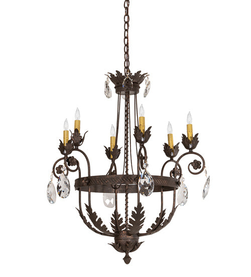 26" Wide Antonia 6 Light Chandelier