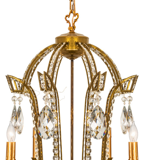 40" Wide Lucerne 8 Light Chandelier