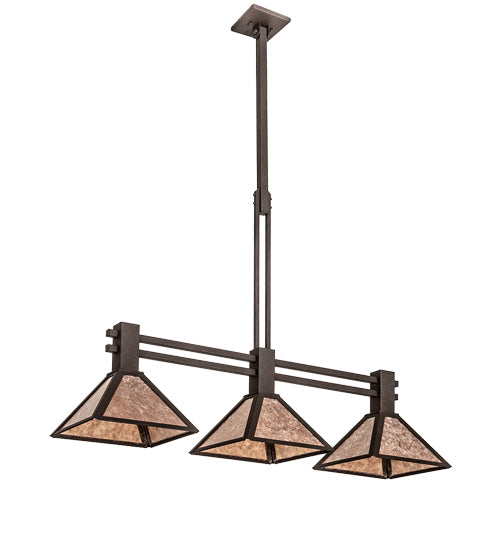 45" Long Soffe 3 Light Island Pendant