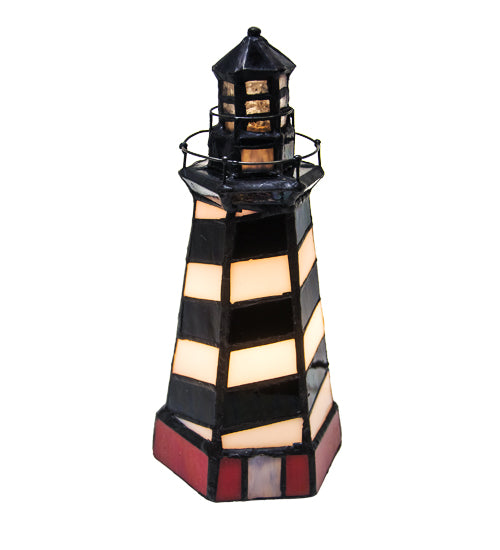 10"H The Lighthouse On Cape Hatteras Accent Lamp