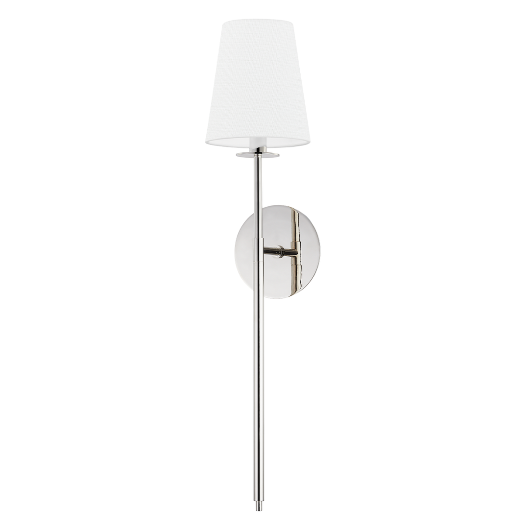 Niagra Wall Sconce Metal Base 6" - Polished Nickel