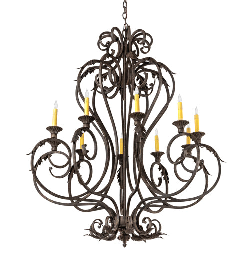 42" Wide Josephine 10 Light Chandelier