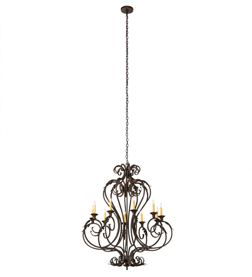 42" Wide Josephine 10 Light Chandelier