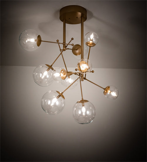 40" Wide Bola Matrix Chandelier