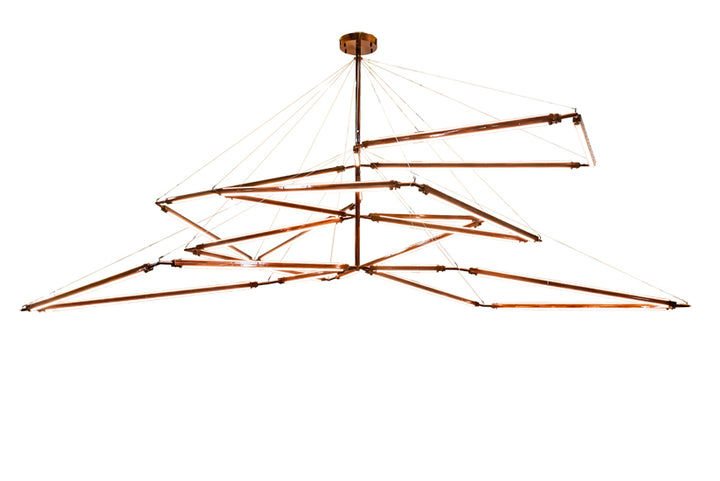 216" Wide Isotope Chandelier