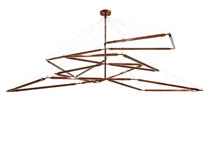 216" Wide Isotope Chandelier