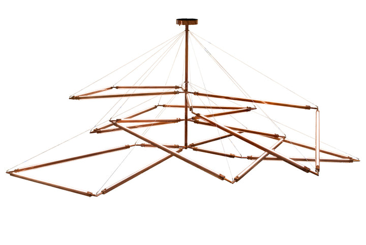 216" Wide Isotope Chandelier