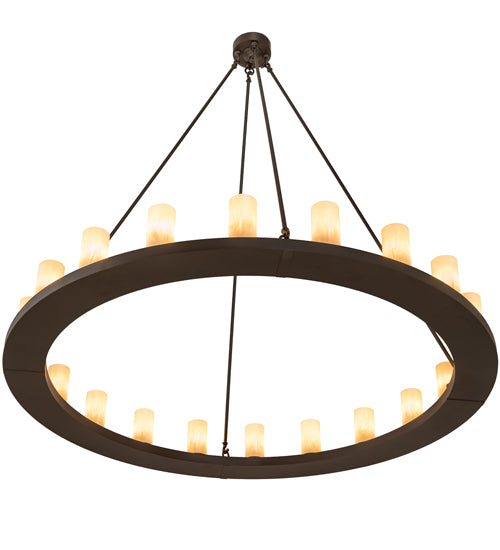 60" Wide Loxley 20 Light Chandelier