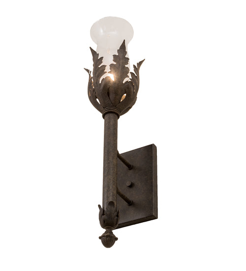 7" Wide French Elegance Wall Sconce