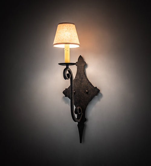 8" Wide Angelique Wall Sconce