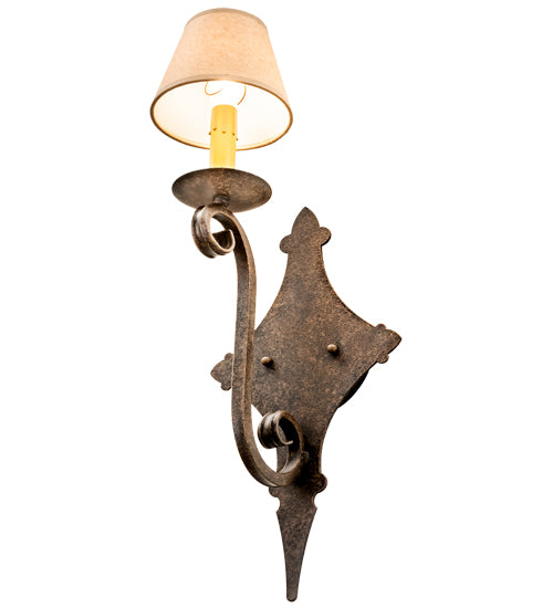 8" Wide Angelique Wall Sconce