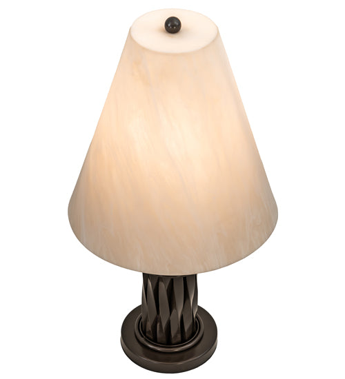 10" Wide Cone Mosset Table Lamp