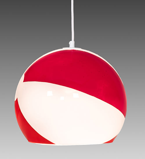 12" Wide Beach Ball Pendant