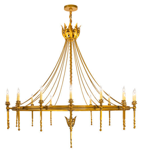 56" Wide Amaury 16 Light Chandelier