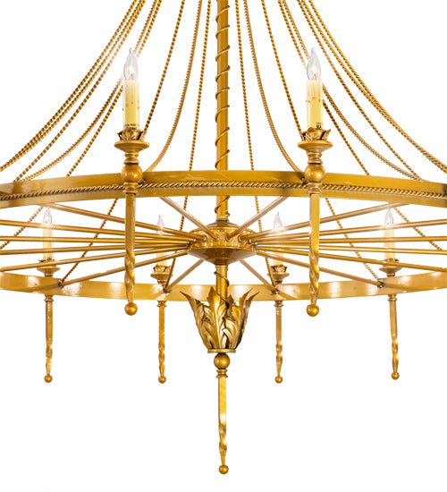 56" Wide Amaury 16 Light Chandelier