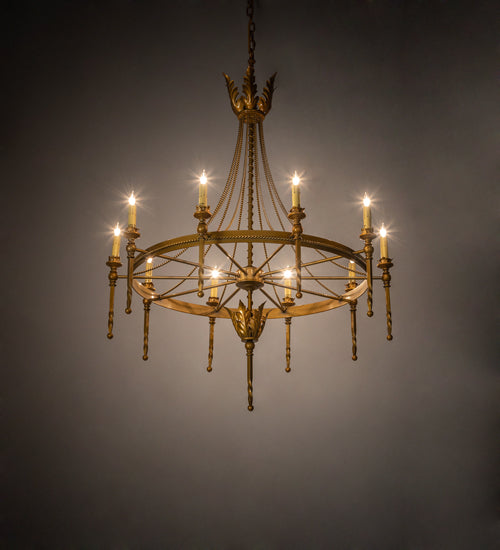 36" Wide Amaury 10 Light Chandelier