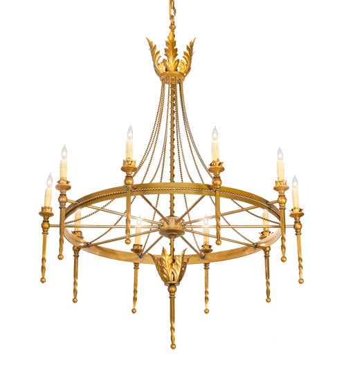 36" Wide Amaury 10 Light Chandelier