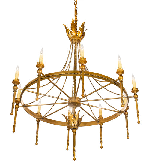 36" Wide Amaury 10 Light Chandelier