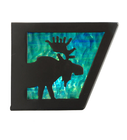 24" Wide Moose & Black Bear Vanity Light