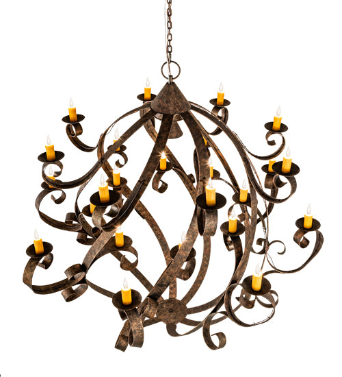 80" Wide Caliope 25 Light Chandelier