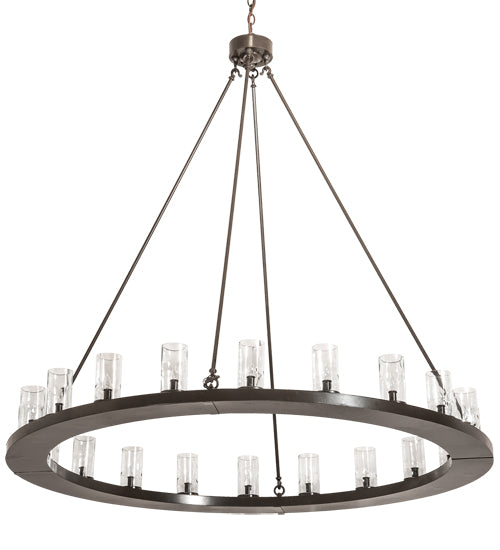 60" Wide Loxley 20 Light Chandelier