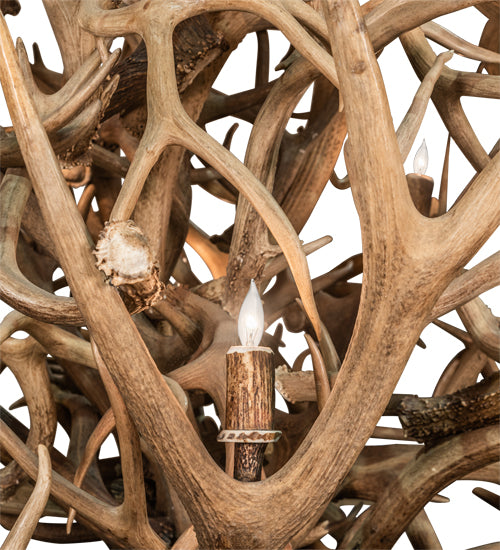 84" Wide Antlers 16 Light Chandelier