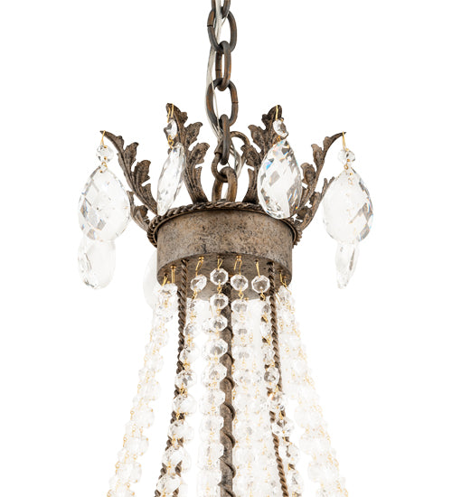 34" Wide Antonia 4 Light Chandelier