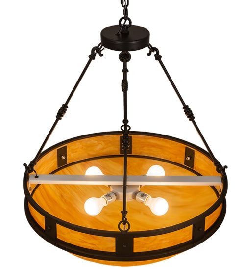 28" Wide Capella Inverted Pendant