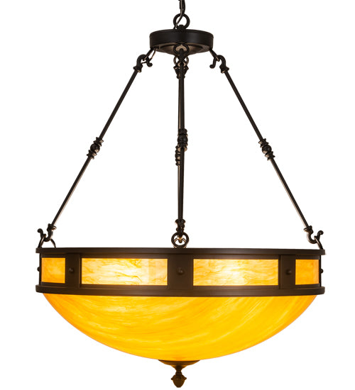 28" Wide Capella Inverted Pendant