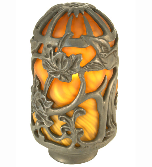 3" Wide Castle Floral Lantern Shade