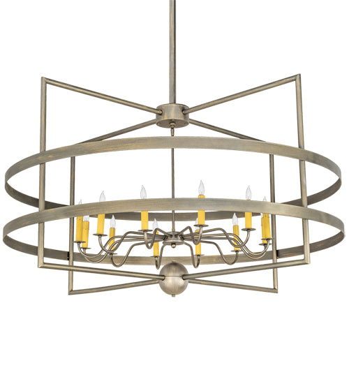 48" Wide Aldari 12 Light Chandelier